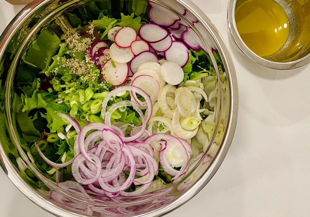 Refreshing Rainbow Salad