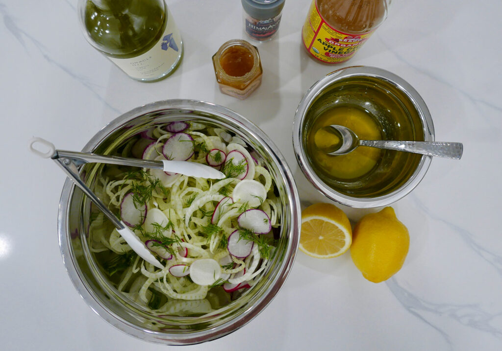 Fennel, Radish & Dill Salad