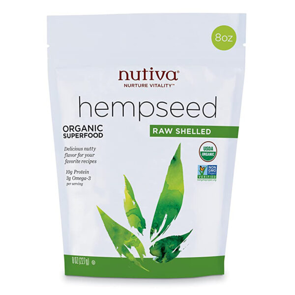 Nutiva Organic Raw Shelled Hempseed from non-GMO